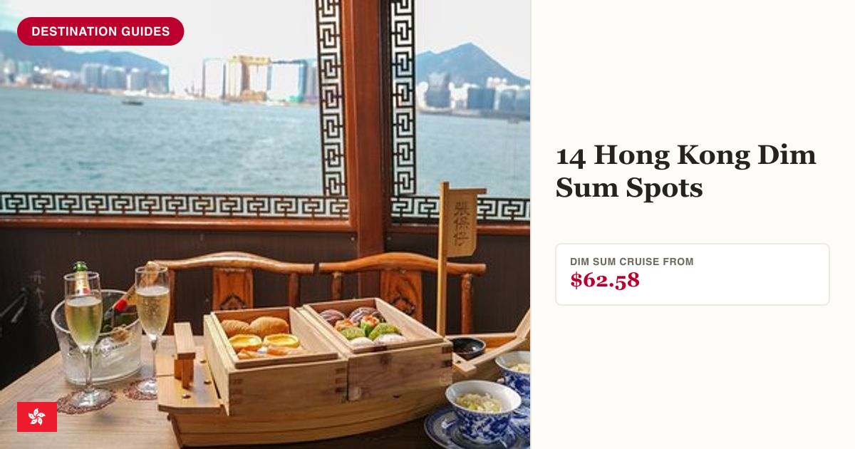 Aqua Luna dim sum cruise on Victoria Harbour
