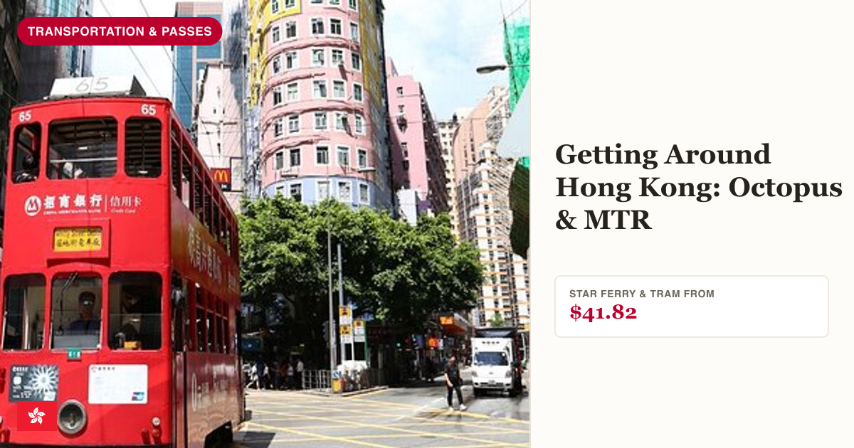 Hong Kong city landmarks tour with tram and Star Ferry
