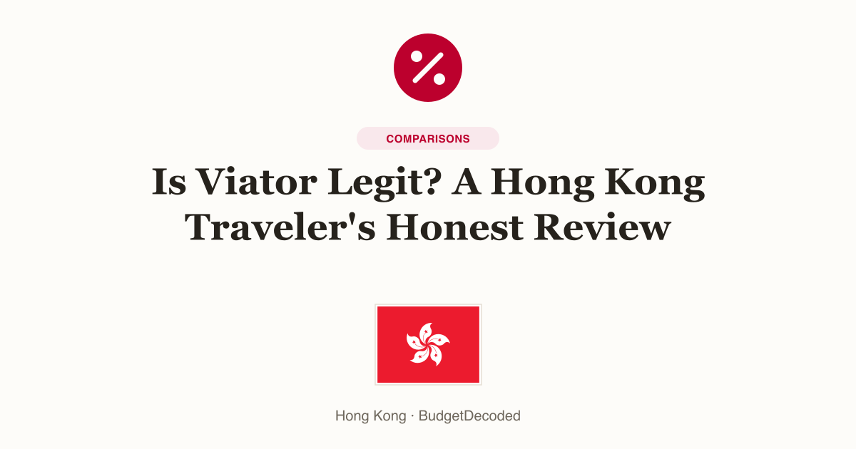 Is Viator Legit? A Hong Kong Traveler's Honest Review