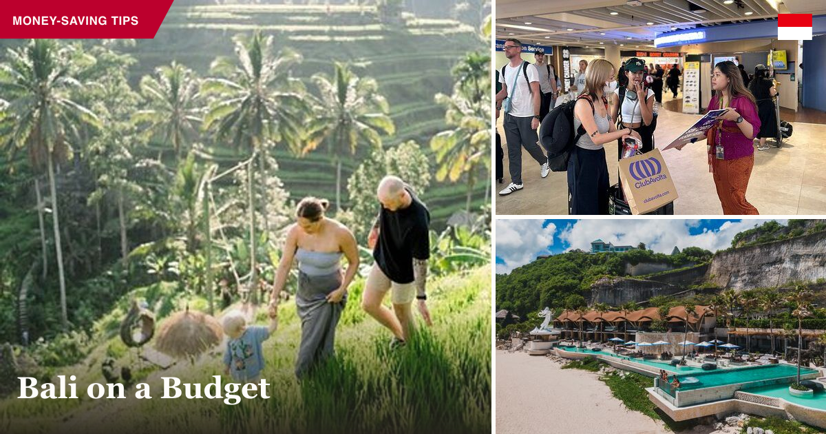 Ubud adventure all-inclusive private day tour, eSIM, and beach club pass collage