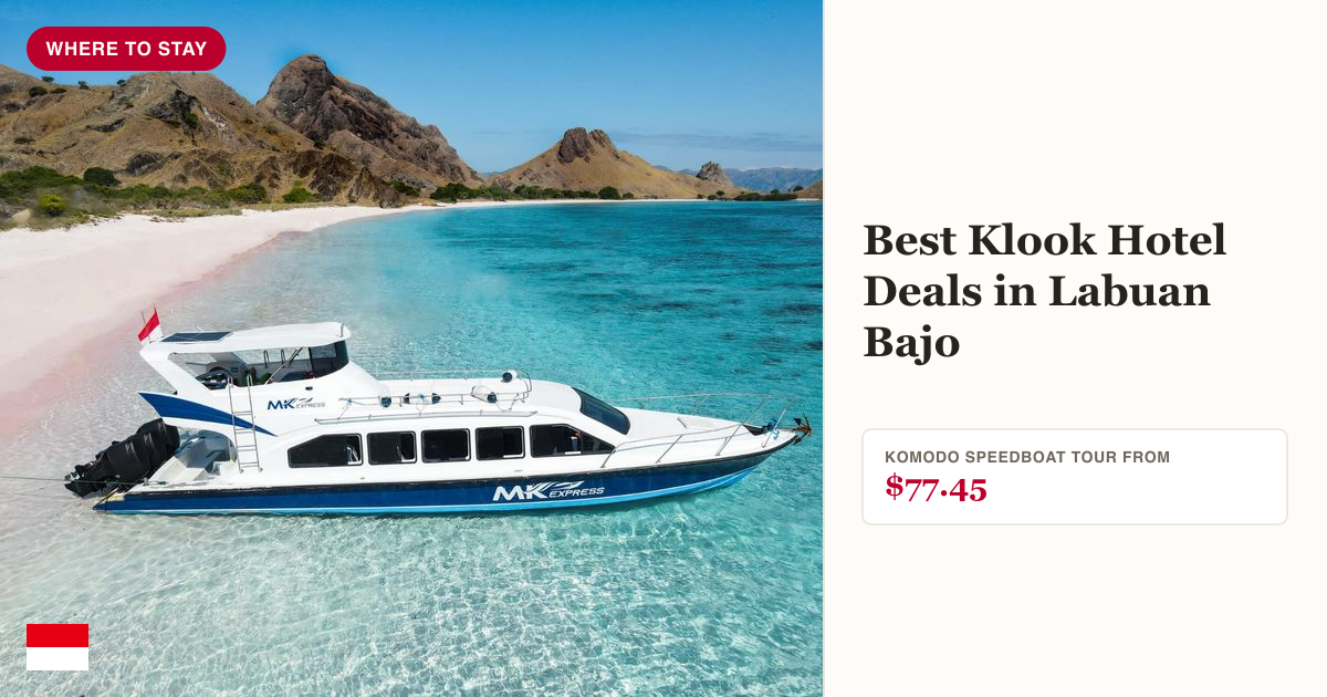 Full Day Komodo Speedboat Tour from Labuan Bajo by MK Explorer