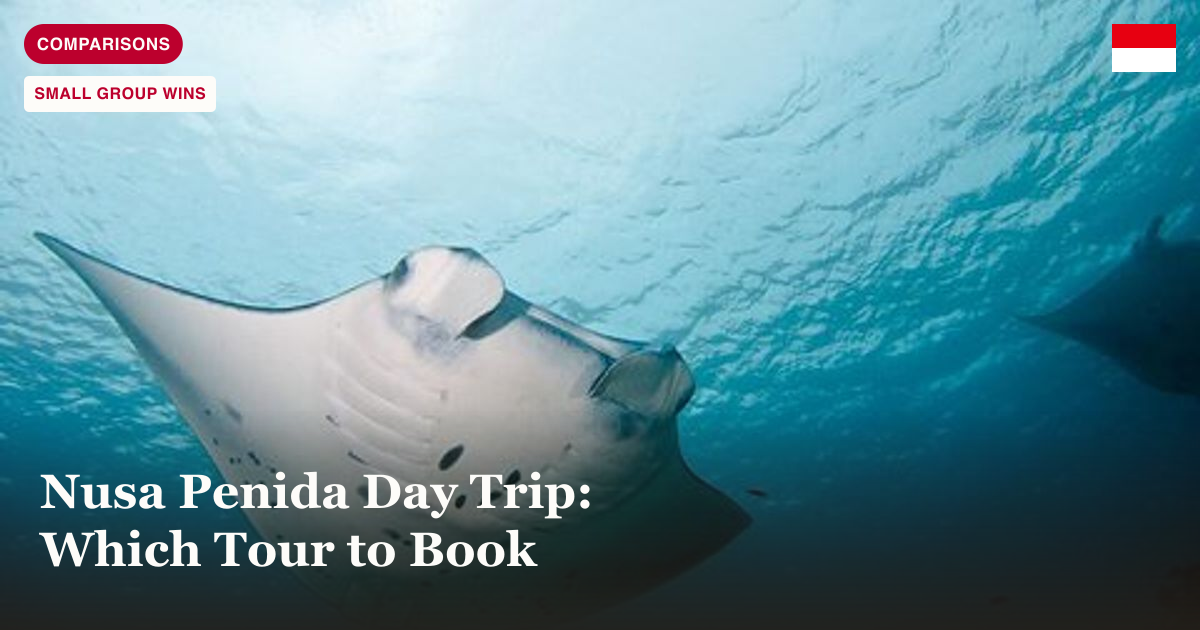 Nusa Penida two dives trip for certified divers