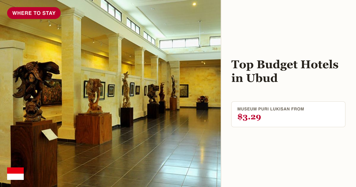 Museum Puri Lukisan admission in Ubud Bali