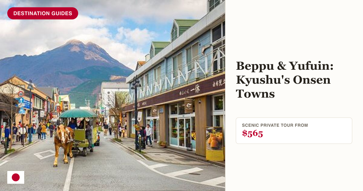 Beppu and Yufuin scenic private tour photo