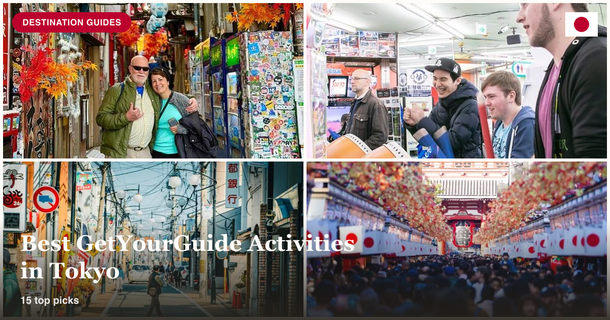 Tokyo private curated tour and Akihabara anime fan tour collage