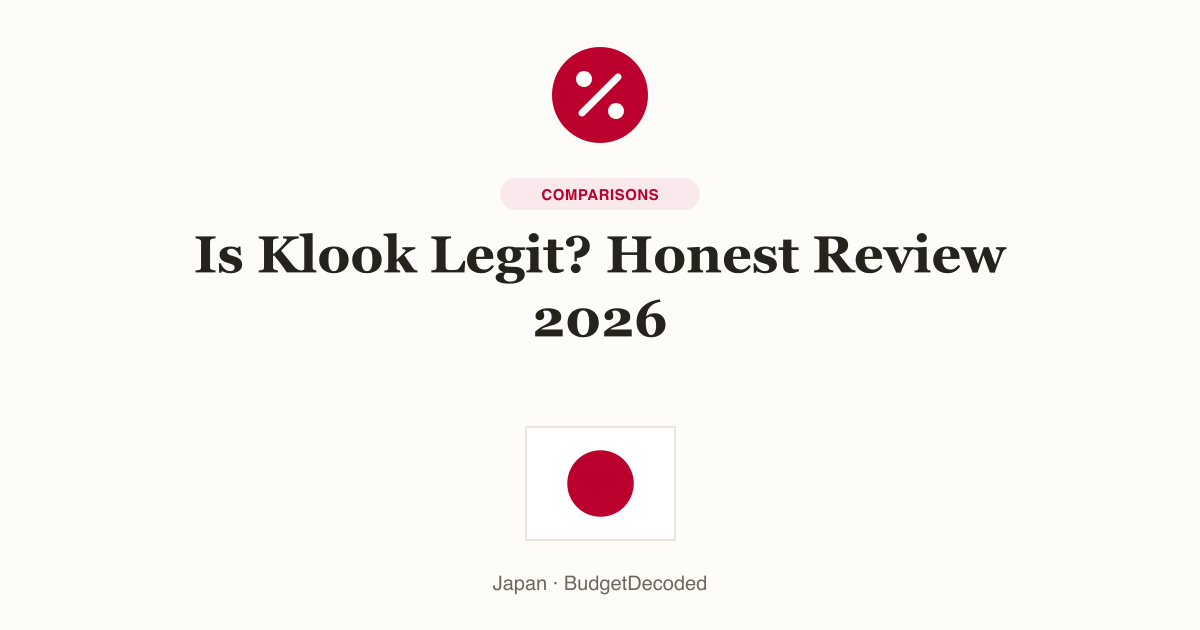 Is Klook Legit? Honest Review 2026