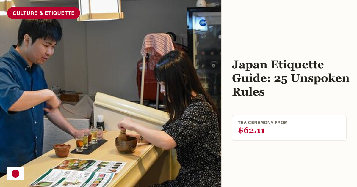 Matcha experience with Japanese tea tasting in Tokyo