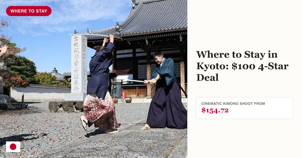 Become a Samurai Movie Star in Kyoto photoshoot