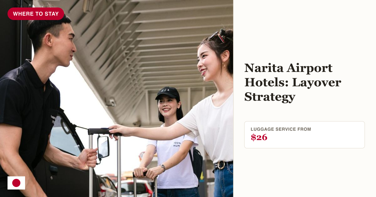 Tokyo luggage services to and from Narita Airport