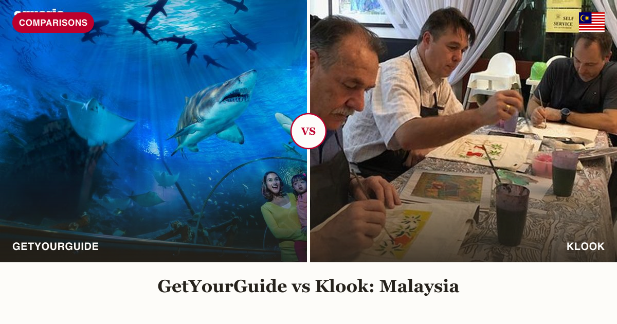 Aquaria KLCC vs batik painting workshop split comparison image