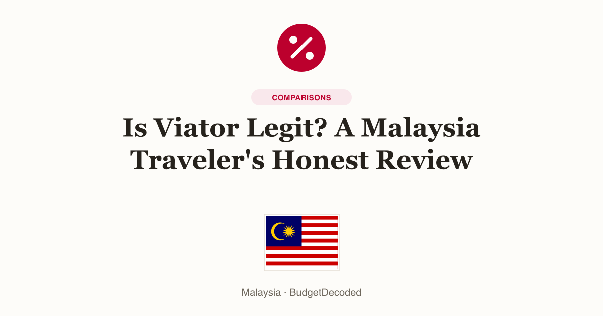 Is Viator Legit? A Malaysia Traveler's Honest Review