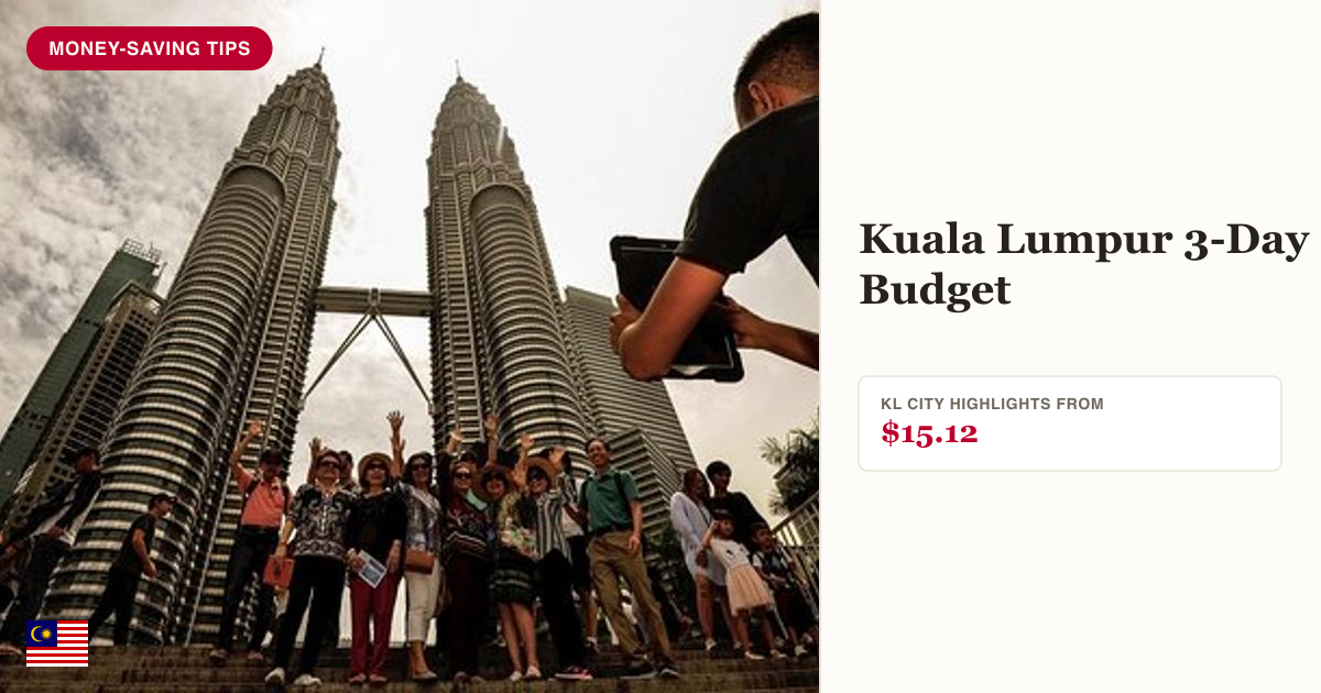 Private Kuala Lumpur photographic tour with Petronas Tower