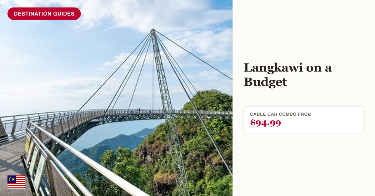Langkawi private tour with cable car and sky bridge