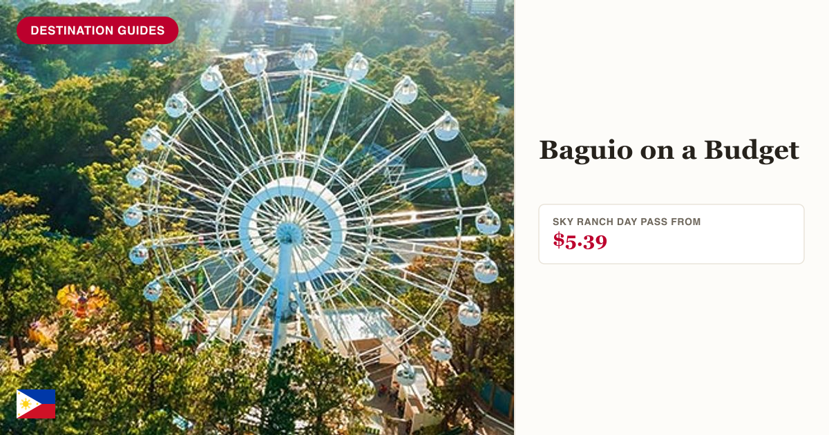 Sky Ranch Baguio Ride-All-You-Can Day Pass