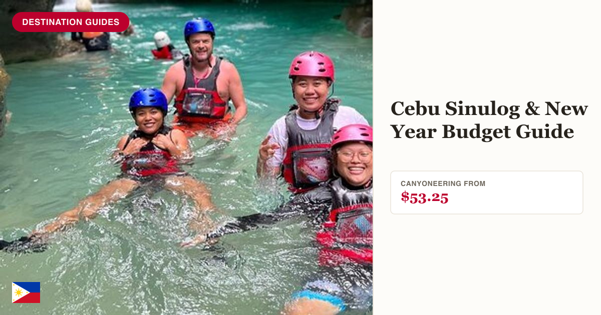 Canyoneering adventure at Kawasan Falls