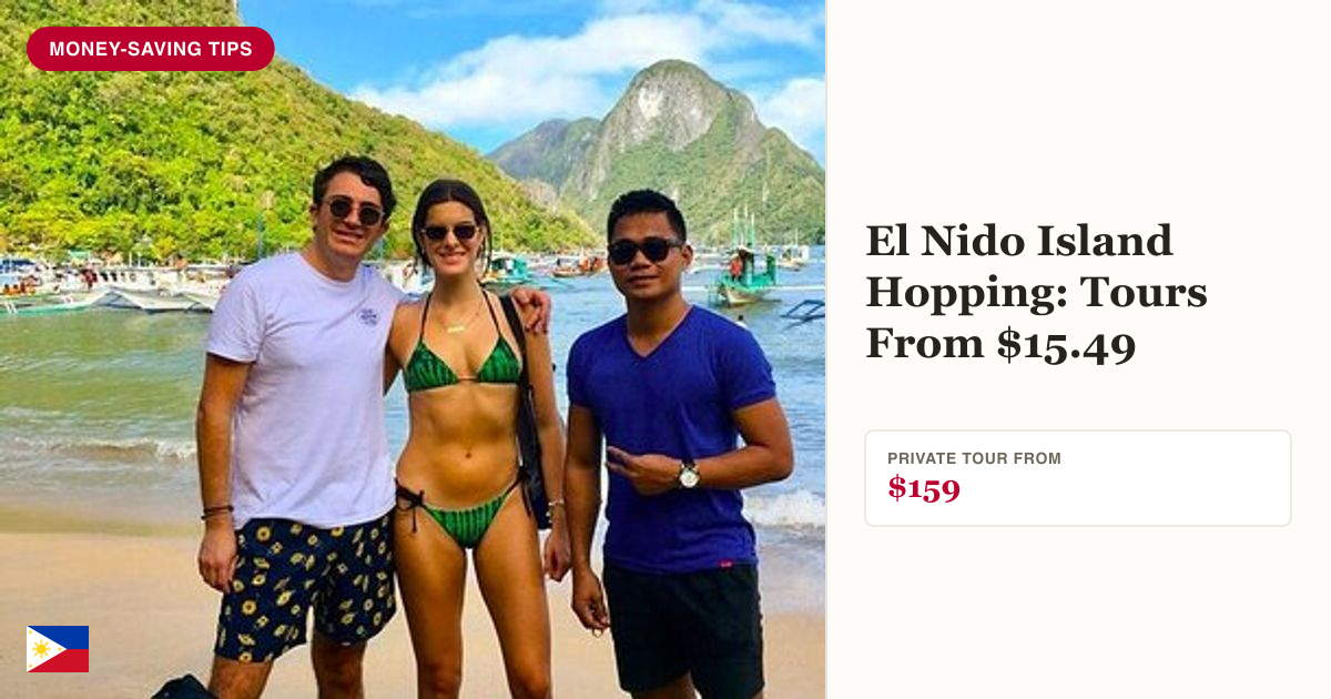 El Nido private tour with lunch