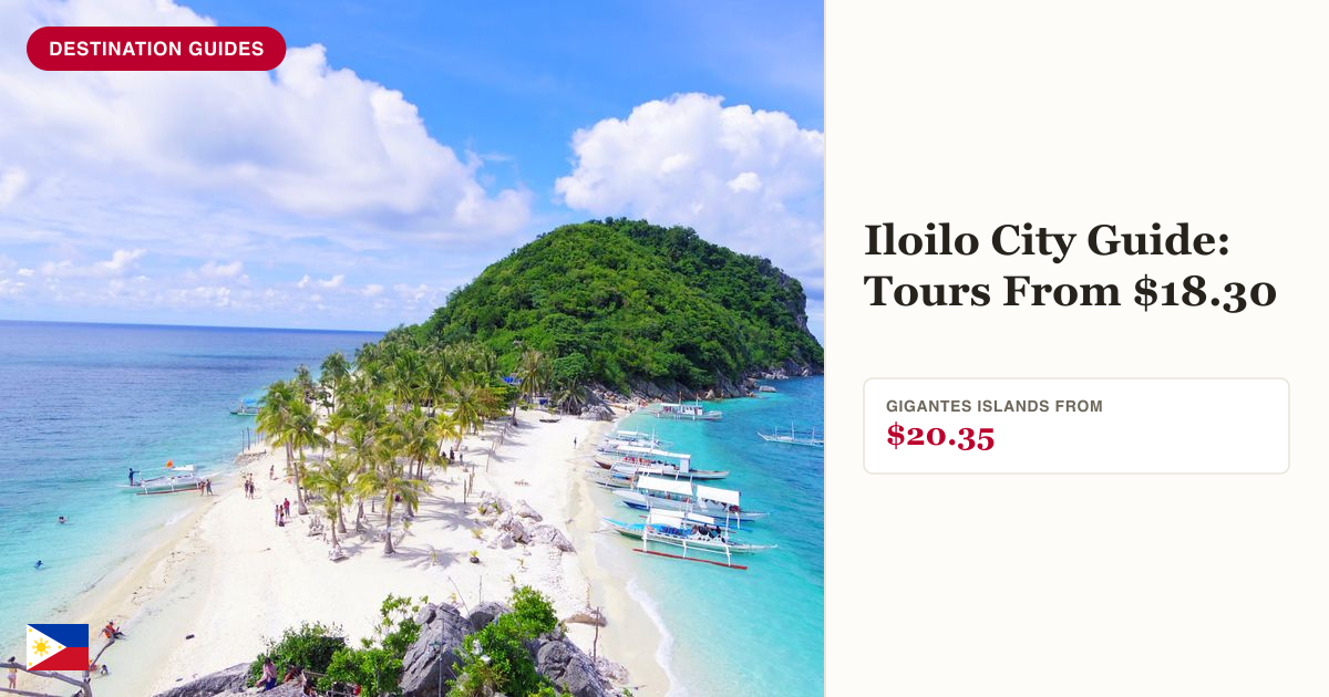Gigantes Islands Hopping from Iloilo