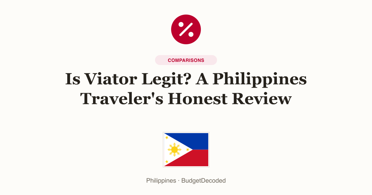 Is Viator Legit? A Philippines Traveler's Honest Review