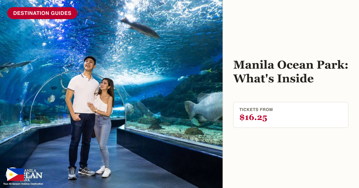 Manila Ocean Park ticket photo