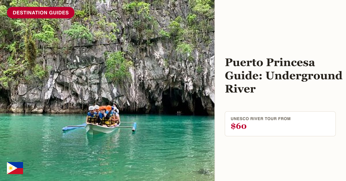 Full-day Puerto Princesa UNESCO Underground River tour