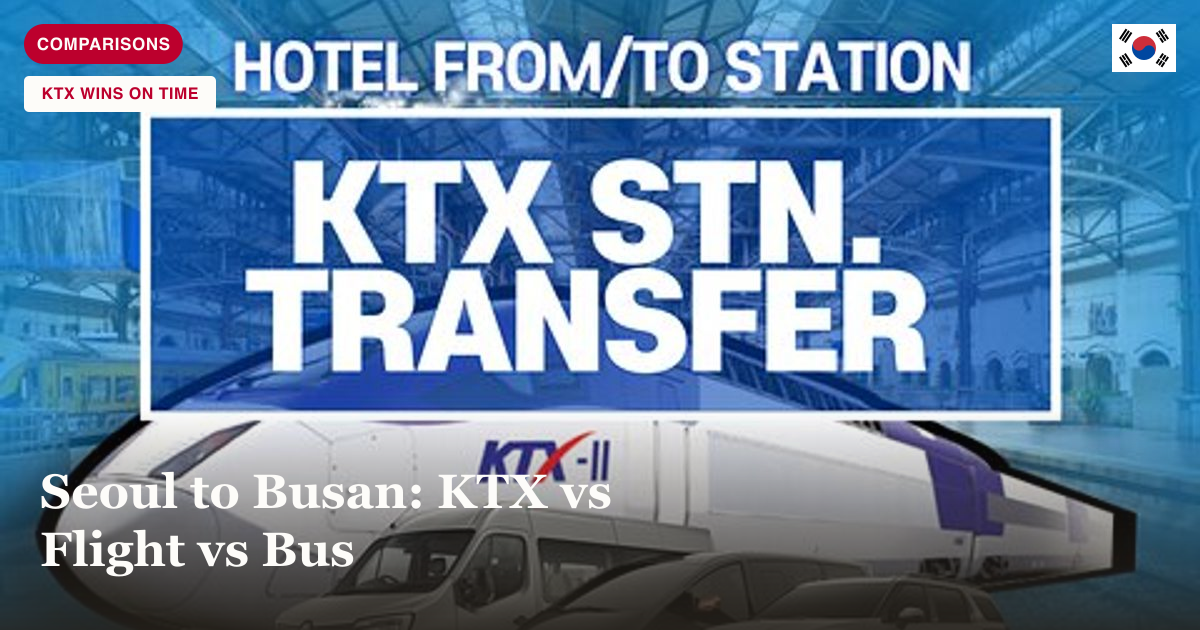 Private Seoul KTX station transfer photo