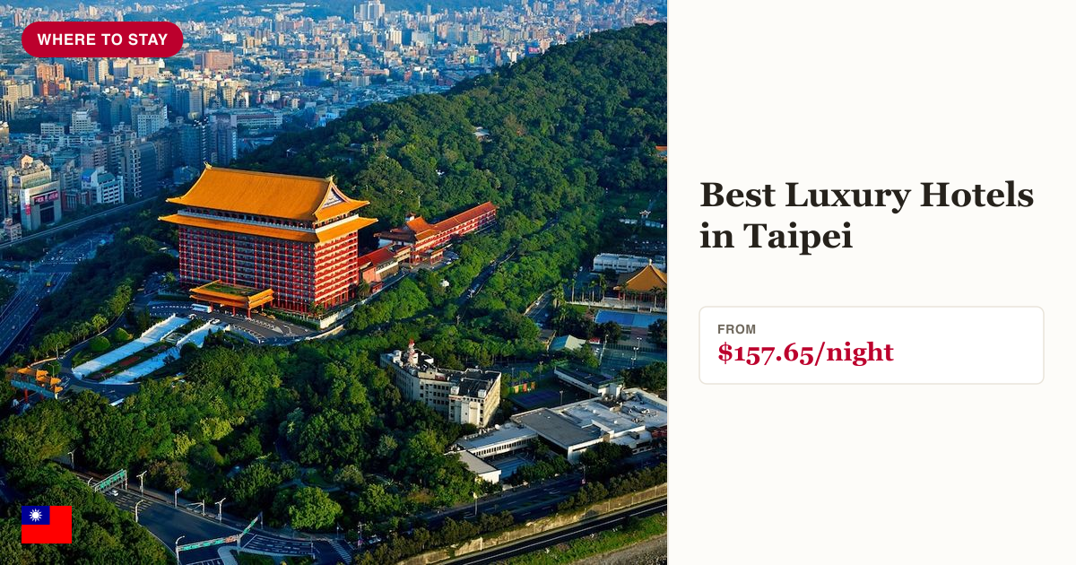 The Grand Hotel Taipei exterior