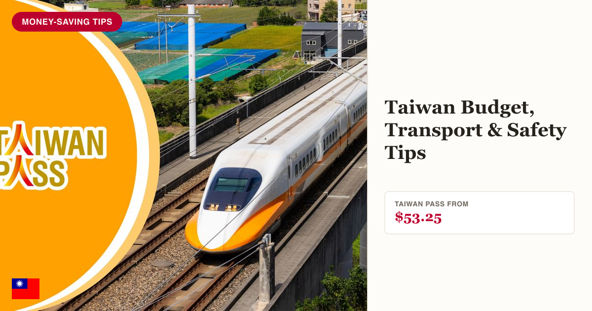 Taiwan PASS HSR and MRT ticket photo
