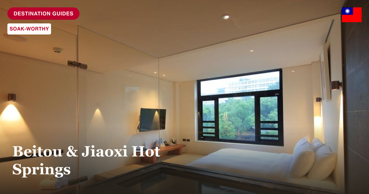 Beitou Water House hot spring and bathhouse experience