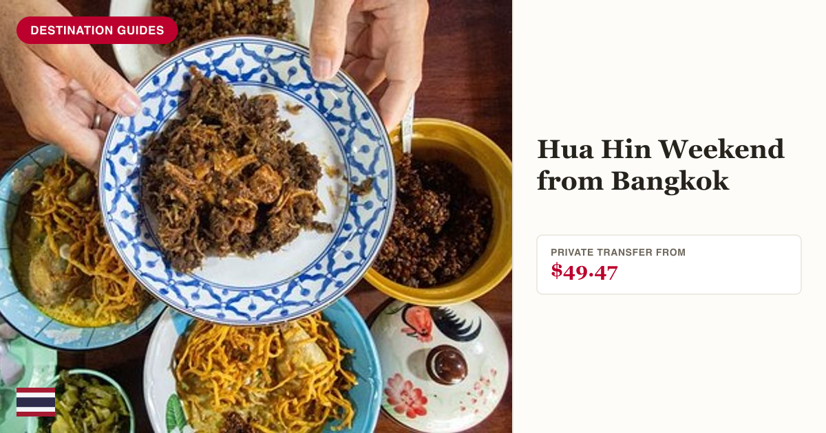 Eat Like a Local food tour in Hua Hin