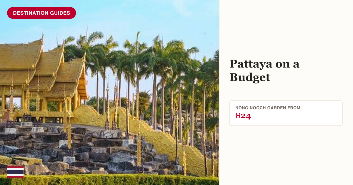 Nong Nooch Tropical Garden full day ticket