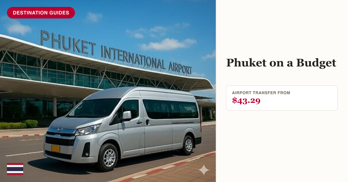 Phuket airport transfer, one price anywhere on the island