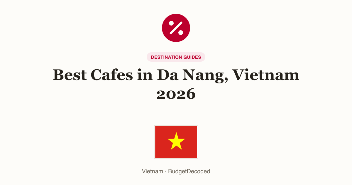 Best Cafes in Da Nang, Vietnam 2026