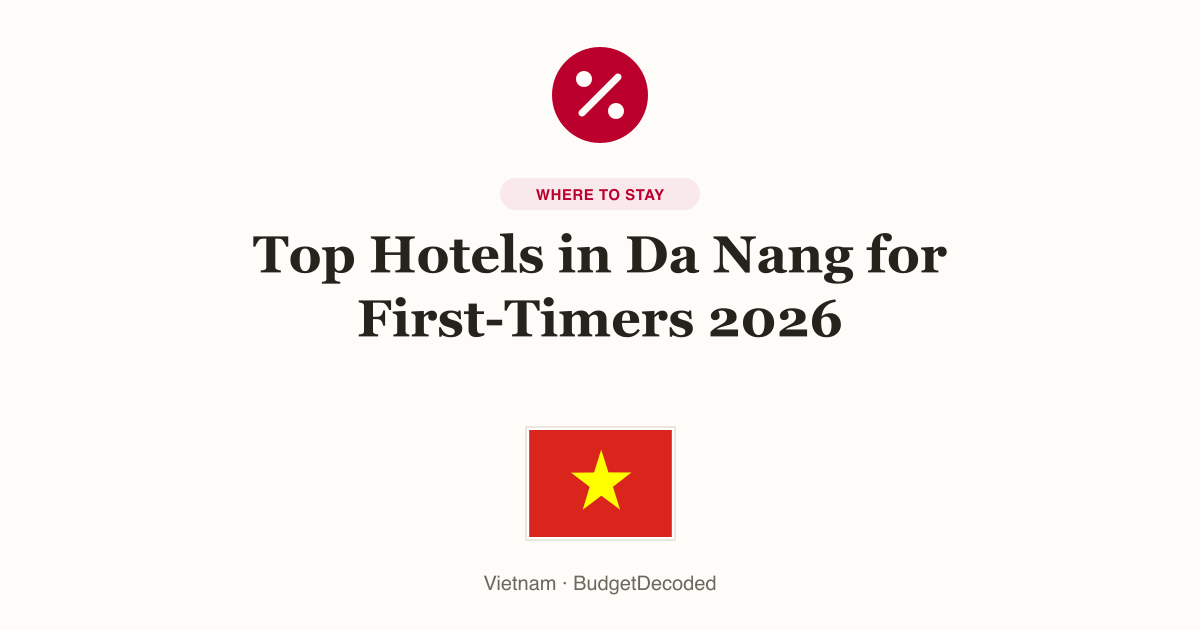 Top Hotels in Da Nang for First-Timers 2026