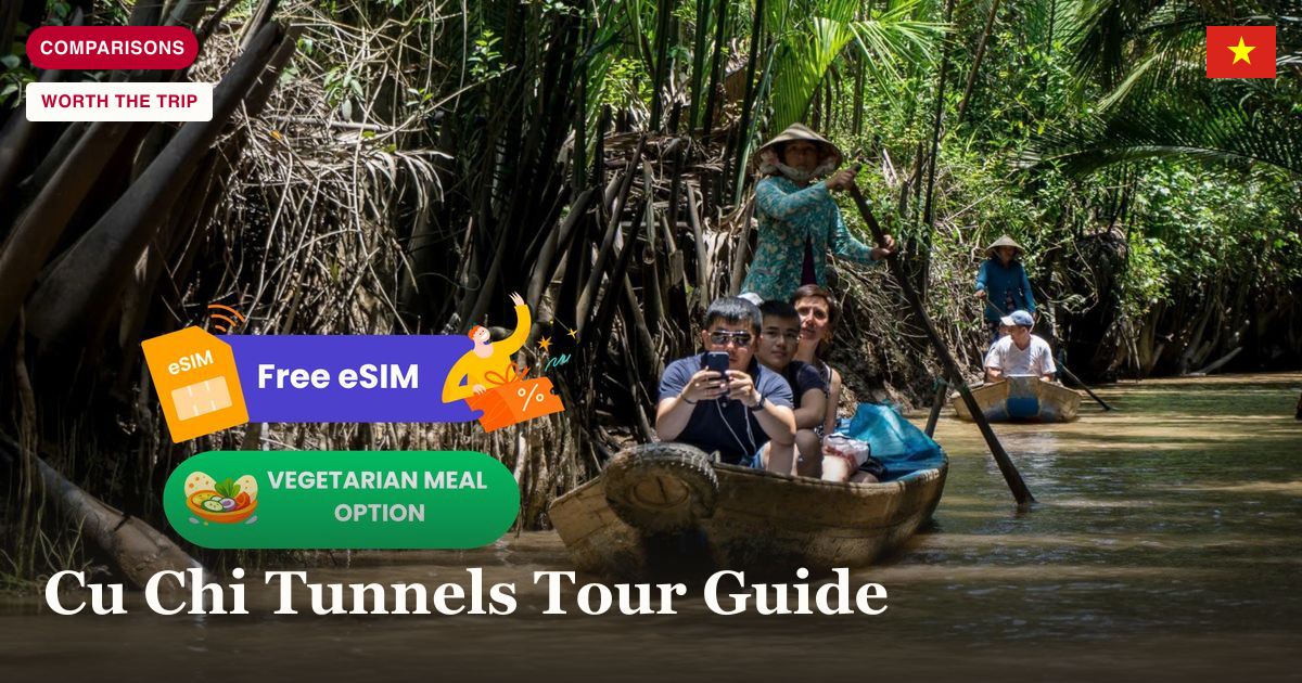Cu Chi Tunnels and Mekong Delta day tour