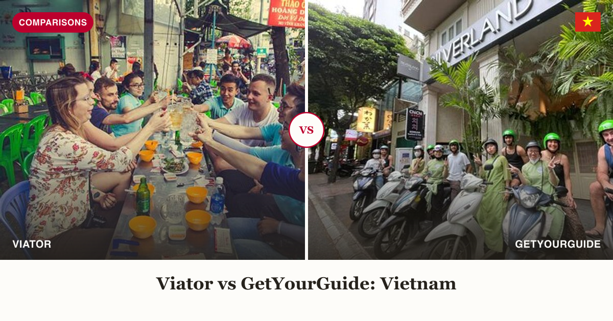Saigon street food scooter tour split comparison image